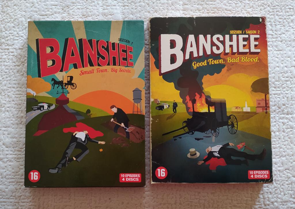 Banshee seizoen 1 & 2, Cd's en Dvd's, Dvd's | Tv en Series, Vanaf 16 jaar, Ophalen of Verzenden, Zo goed als nieuw, Overige genres