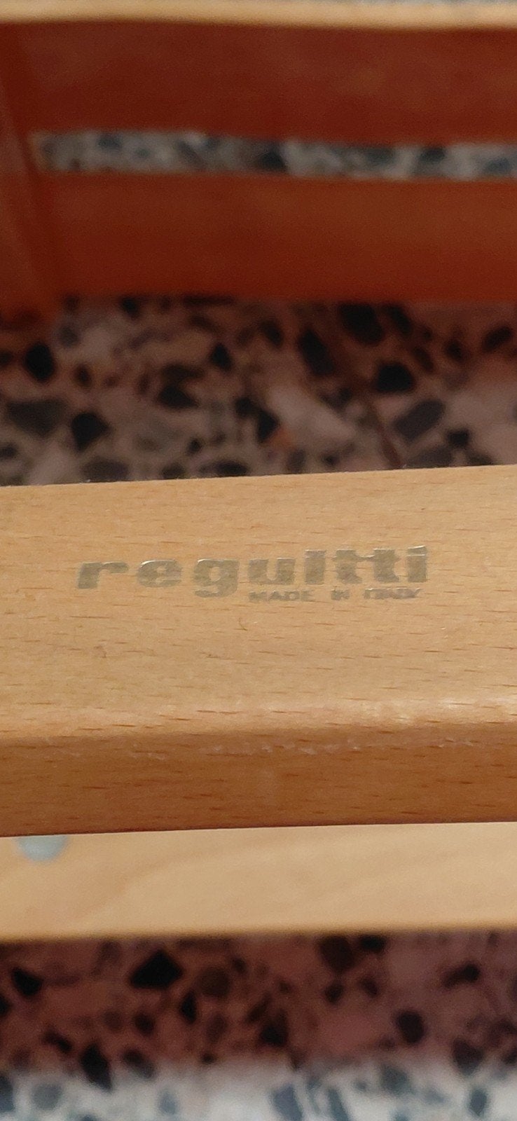 2x Reguitti opvouwbare houten stoelen - Made in Italy, Ophalen, Gebruikt, Twee, Vintage, Italiaans design, Opvouwbaar