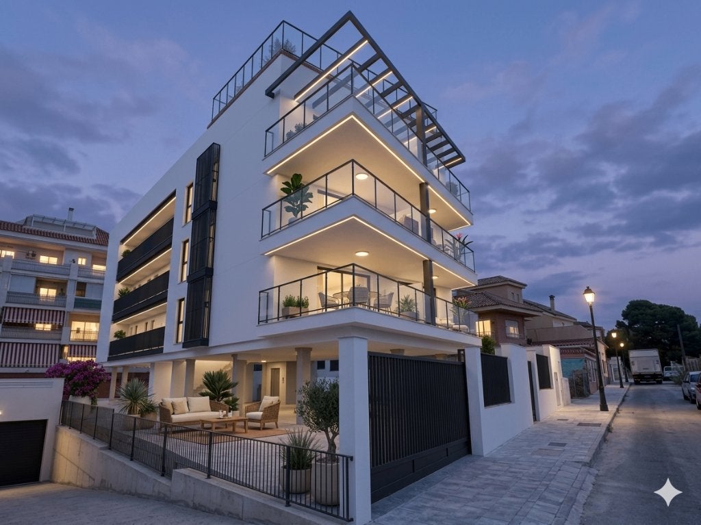 Nieuwbouw Appartement met zwembad op dakterras !, Huizen en Kamers, Buitenland, Spanje, 2 kamers, Stad, Appartement