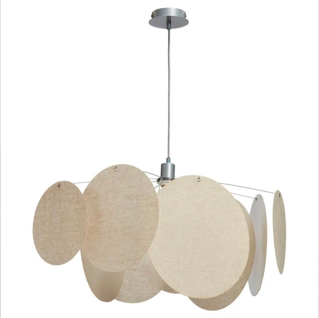 Kwantum hanglamp Heli off-white, Huis en Inrichting, Ophalen of Verzenden, Gebruikt, Metaal, E27 (groot)