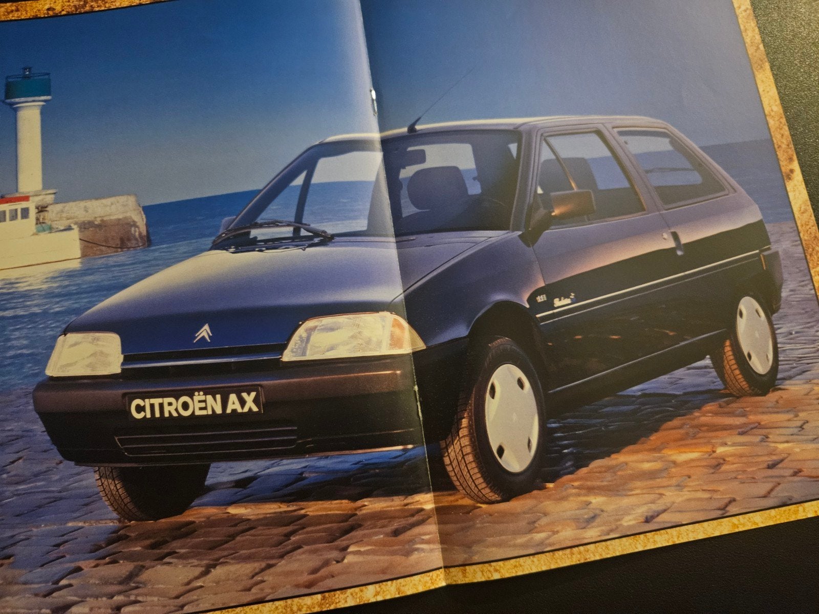 Brochure Citroën AX Thalassa 1994 Frankrijk, Ophalen of Verzenden, Zo goed als nieuw, Citroën