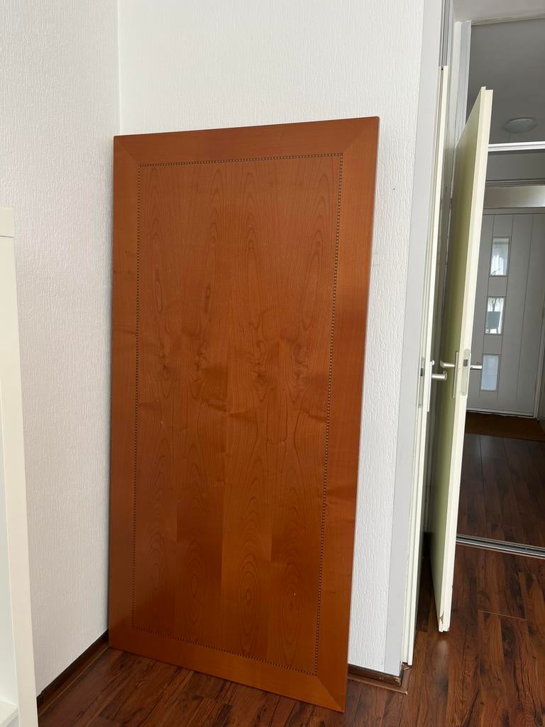 Houten eettafel 180x90, Ophalen, Gebruikt, 50 tot 100 cm, Vijf personen of meer