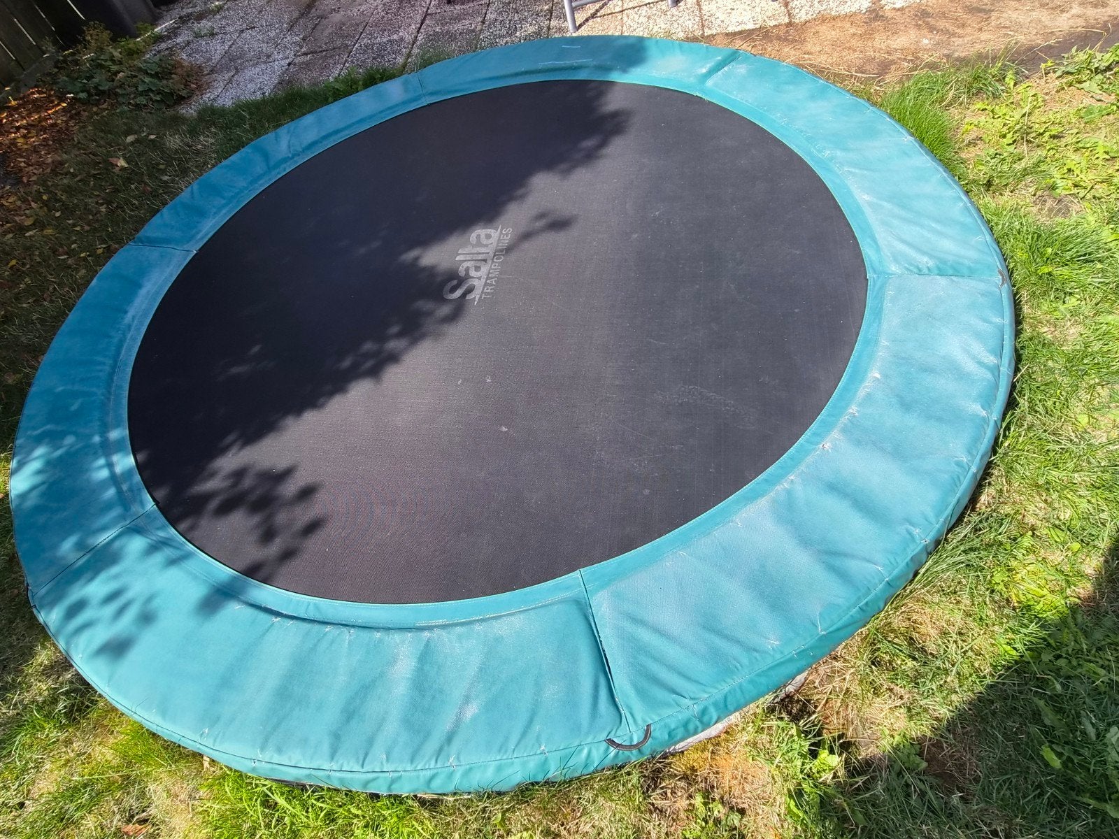 Salta trampoline inground 305cm, Kinderen en Baby's, Speelgoed | Buiten | Trampolines, Ophalen, Gebruikt
