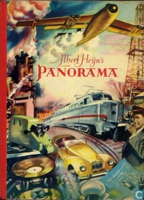 Albert Heijn's Panorama van Techniek, Verkeer en Industrie, Ophalen of Verzenden, Gelezen, Prentenboek