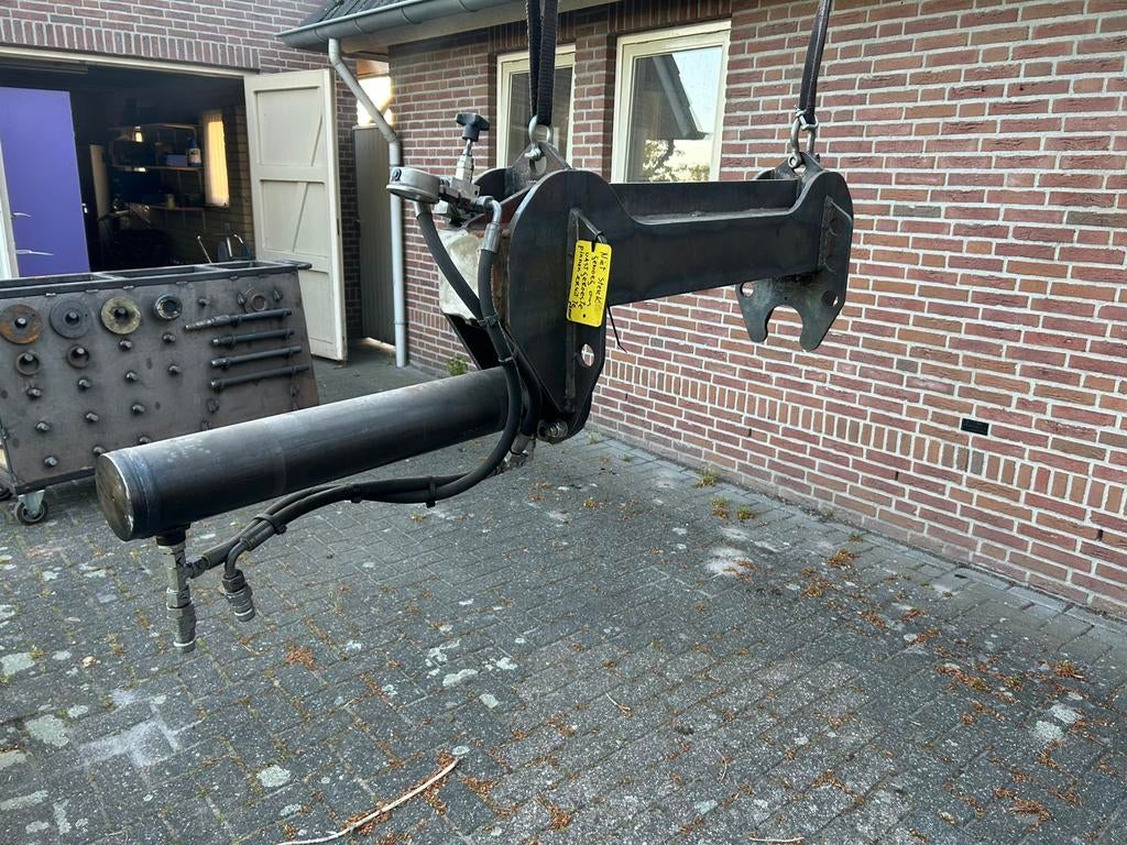 Hydraulische pers met toebehoren, Ophalen, Gebruikt
