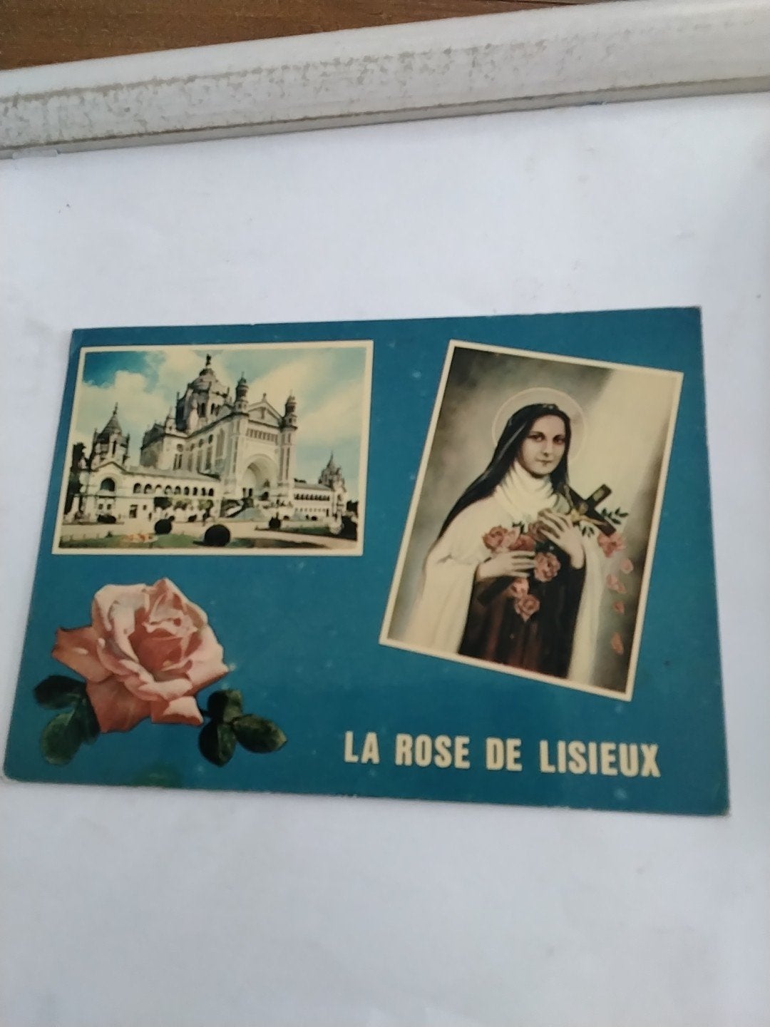 Oude Ansichtkaart: La Rose de Lisieux - Heilige Theresia, Ophalen of Verzenden