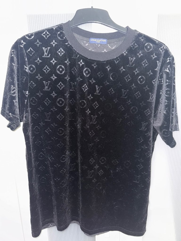 Louis Vuitton Monogram | Maat M | Zwart Satijn stof, Maat 48/50 (M), Zwart, Nieuw, Ophalen of Verzenden