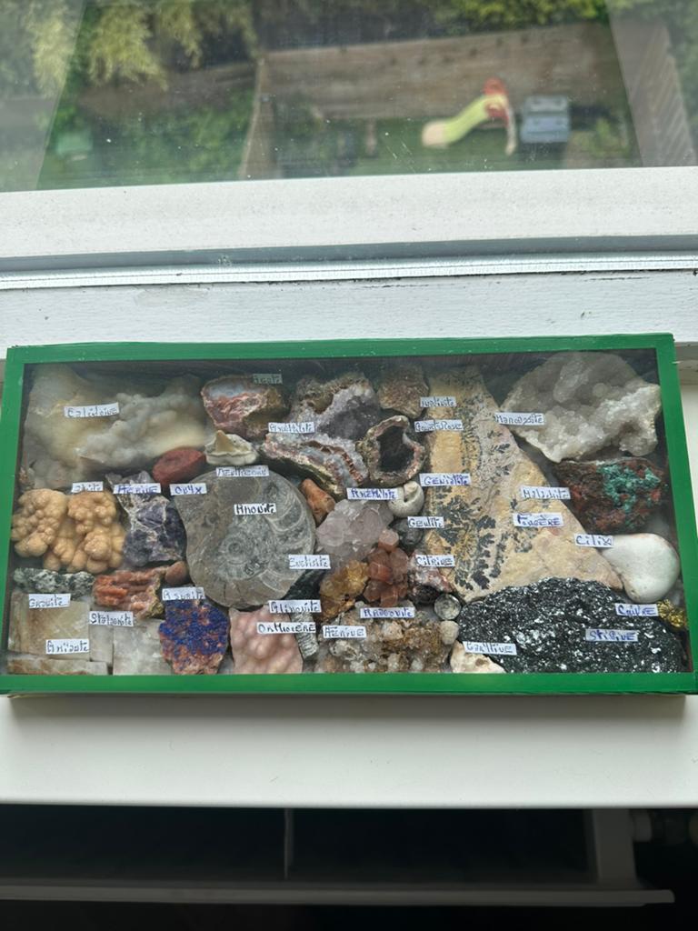 Echte mineralen en fossielen uit het gebergte van marokko!!, Ophalen of Verzenden
