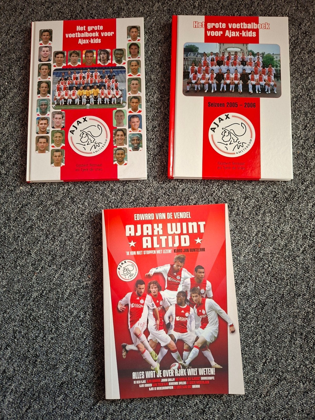 3 Verschillende AJAX boeken NIEUW NIEUW, Ophalen of Verzenden, Nieuw, Ajax, Boek of Tijdschrift