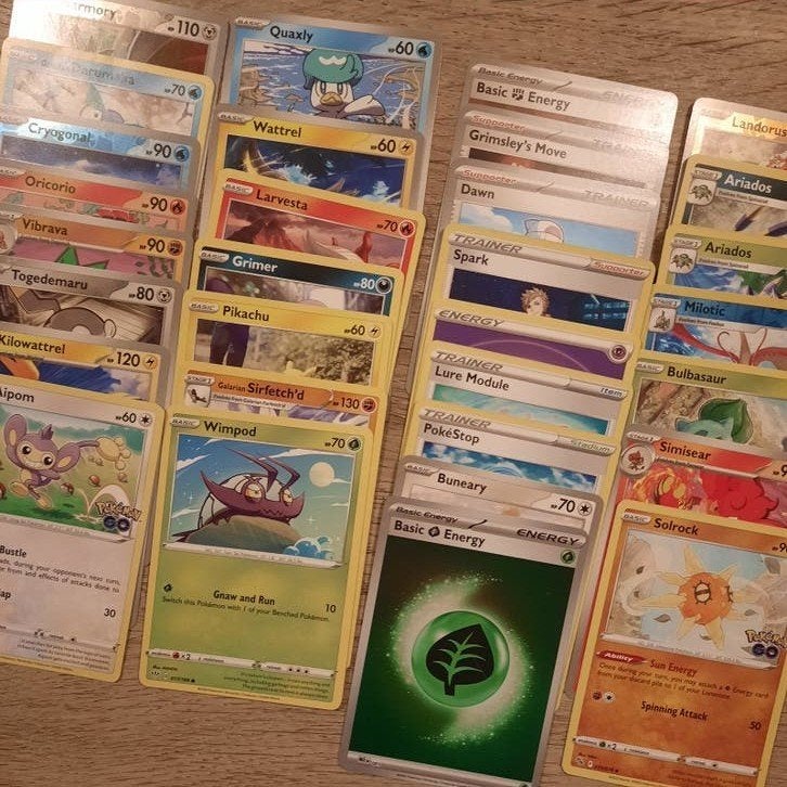 318 Pokémon kaarten, Ophalen of Verzenden, Zo goed als nieuw, Meerdere kaarten