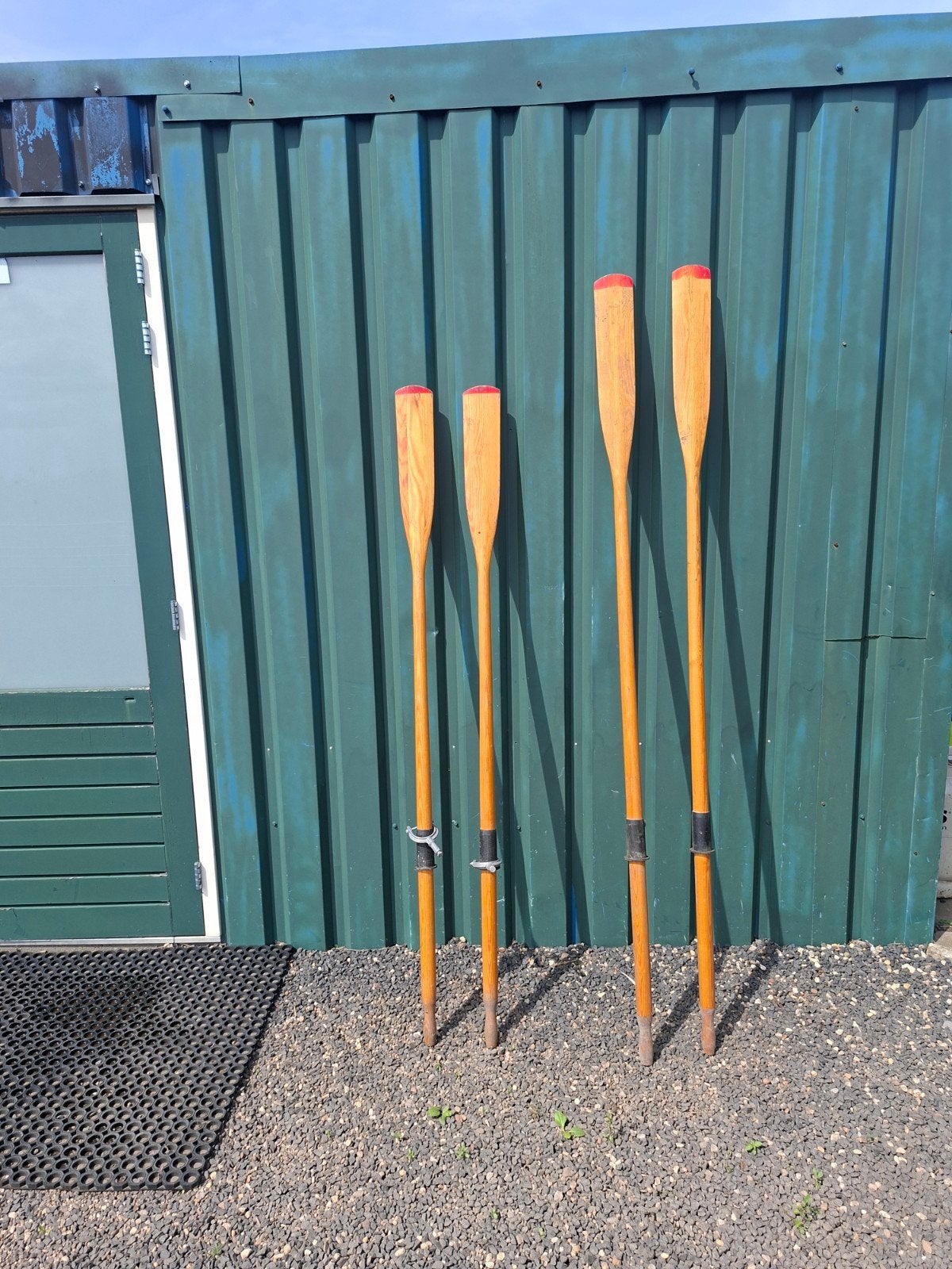 Roei peddels, Ophalen, Nieuw