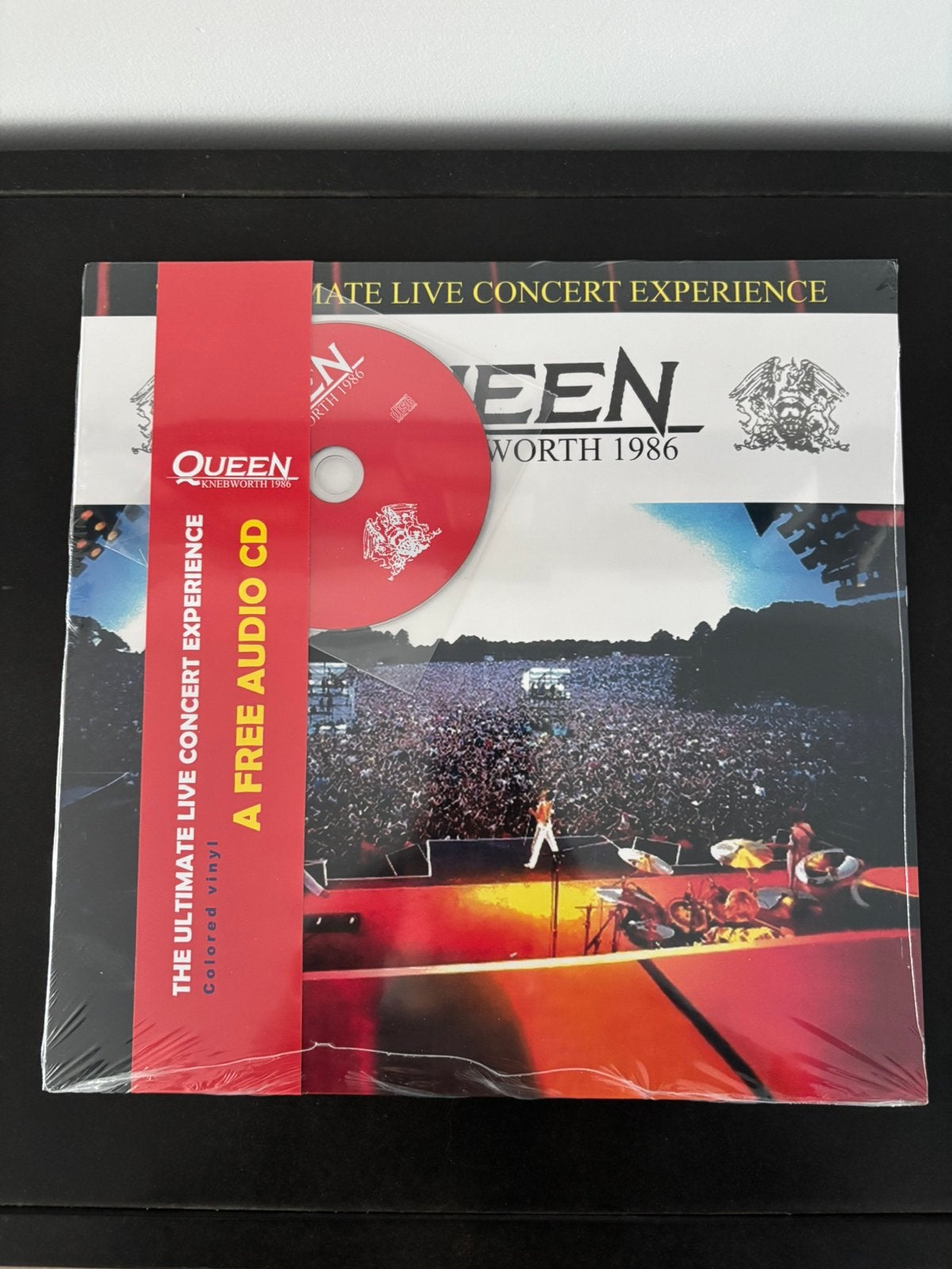 Queen live knebworth 1986 LP incl cd , nieuwstaat, LP, Ophalen of Verzenden, 12 inch, Limited edition