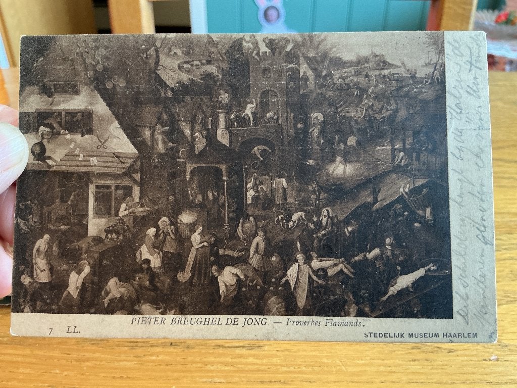 Pieter breughel de Jong 1908, Verzenden, Voor 1920, Gelopen, Cultuur en Media