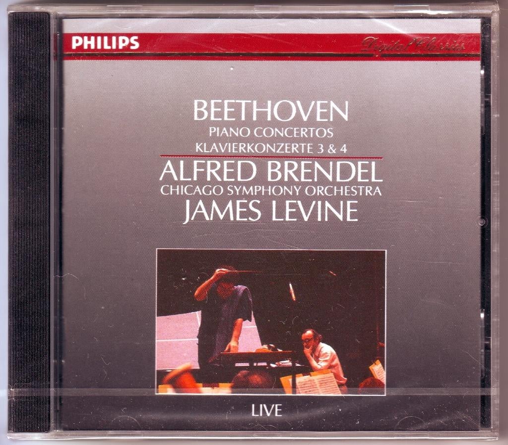 Beethoven: Pianoconcerten 3 en 4 Brendel nieuw in seal, Ophalen of Verzenden, Classicisme, Nieuw in verpakking, Orkest of Ballet