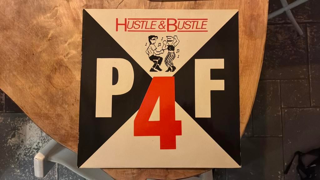 LP P4F - Hustle & Bustle, Ophalen of Verzenden, 1985 tot 2000, Zo goed als nieuw, 12 inch