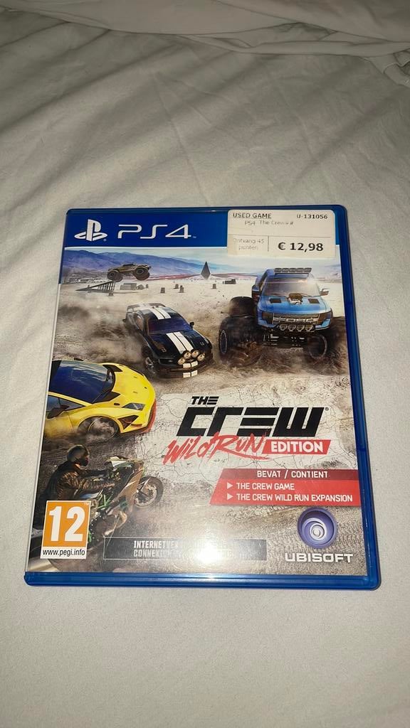 Ps4 spel The crew wildrun edition, 1 speler, Racen en Vliegen, Ophalen of Verzenden, Zo goed als nieuw