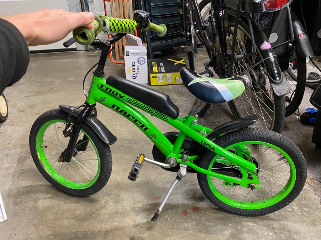 Troy Racer BMX fiets Weg is weg!, Ophalen, Gebruikt, Overige merken