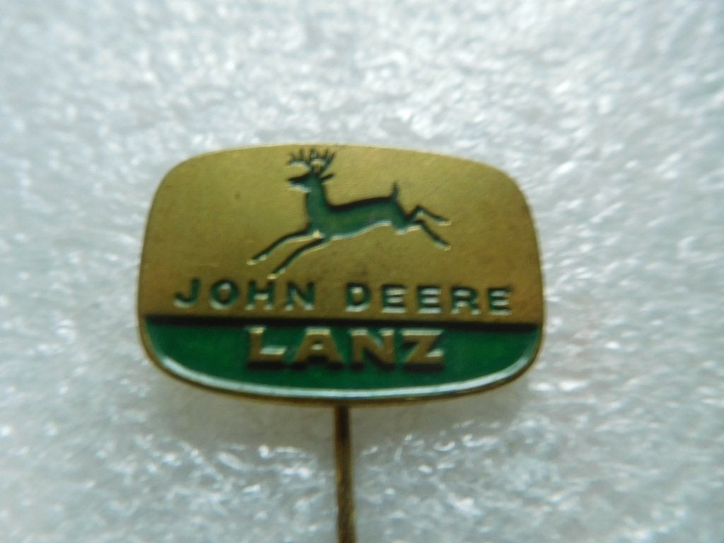 speldje John Deere Lanz, Verzamelen, Speldjes, Pins en Buttons, Ophalen of Verzenden, Zo goed als nieuw, Overige onderwerpen