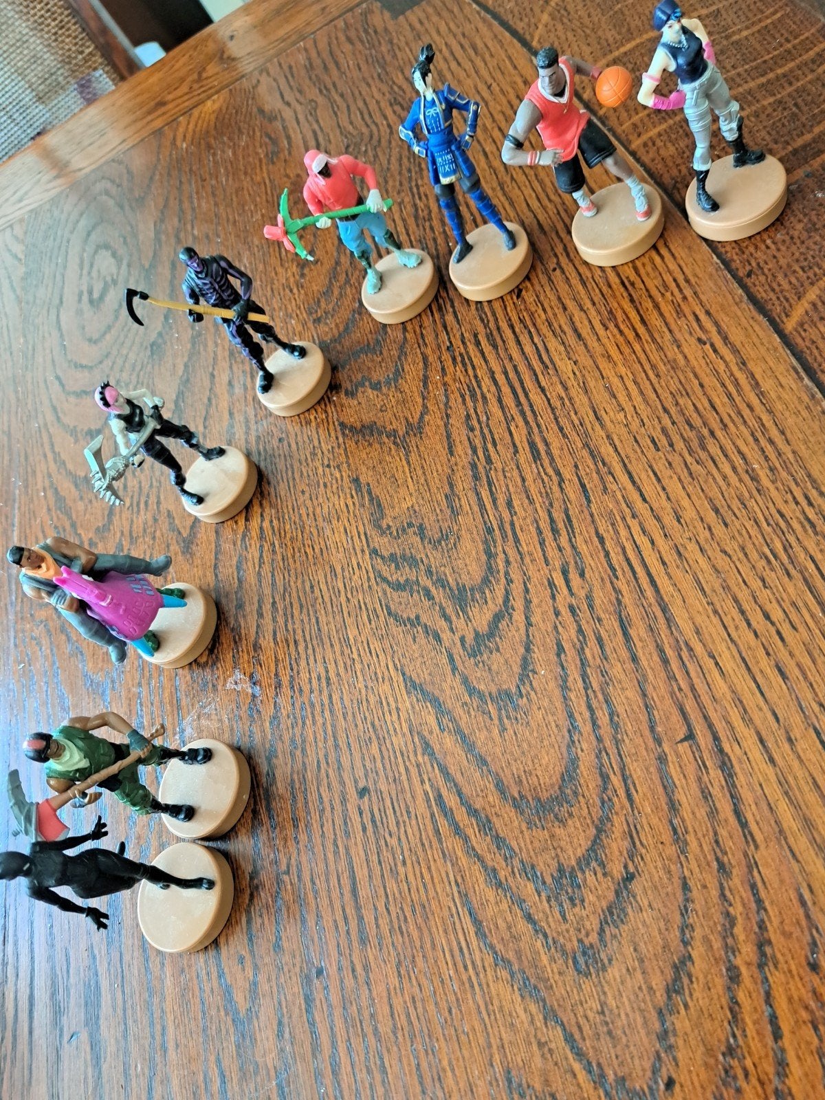 9 Fortnite poppetjes - Verzamelset, Verzenden, Gebruikt