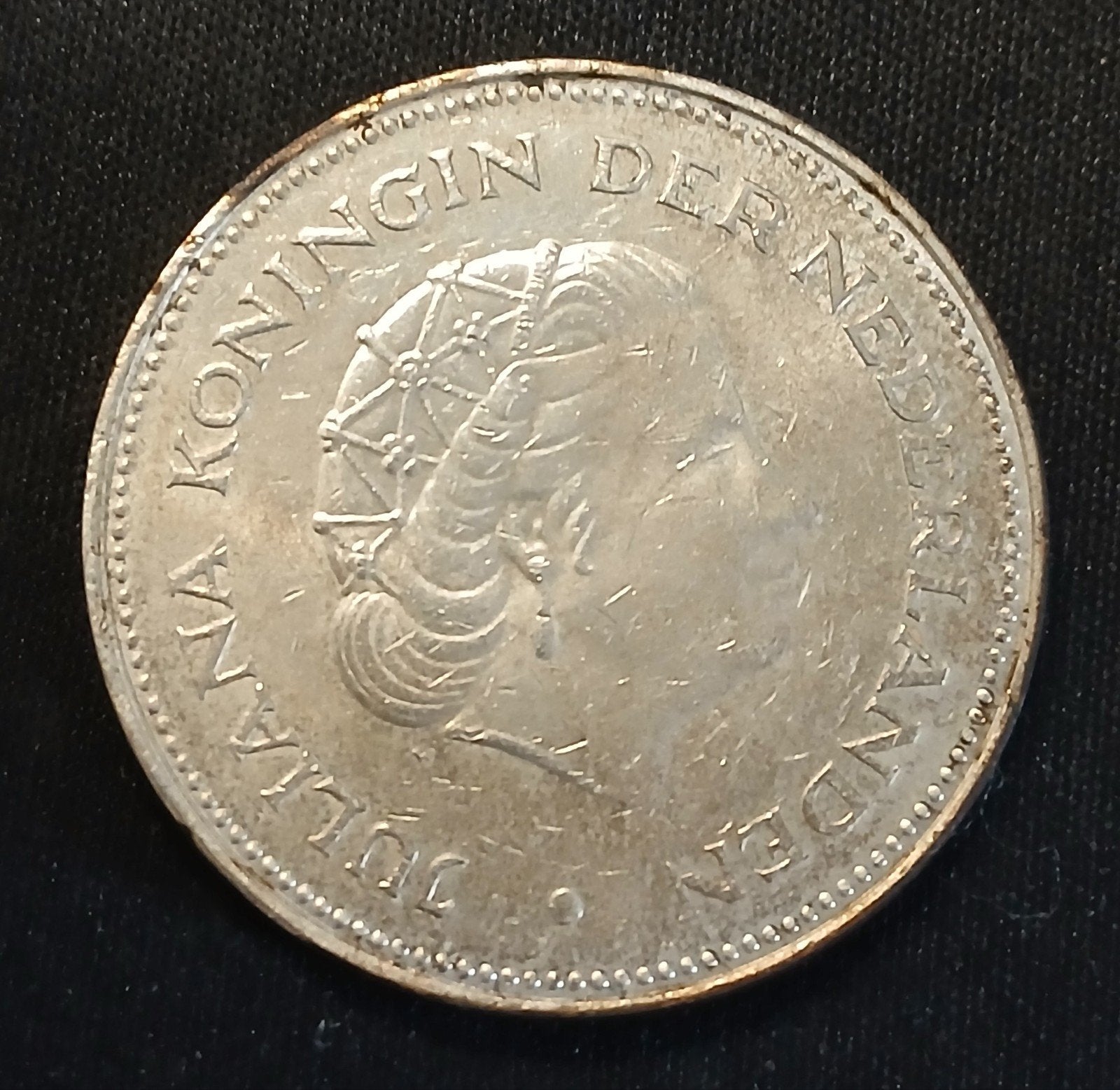 Zilveren 10 Gulden Munt Koningin Juliana 1970, Postzegels en Munten, Koningin Juliana, Zilver, Ophalen of Verzenden, Losse munt