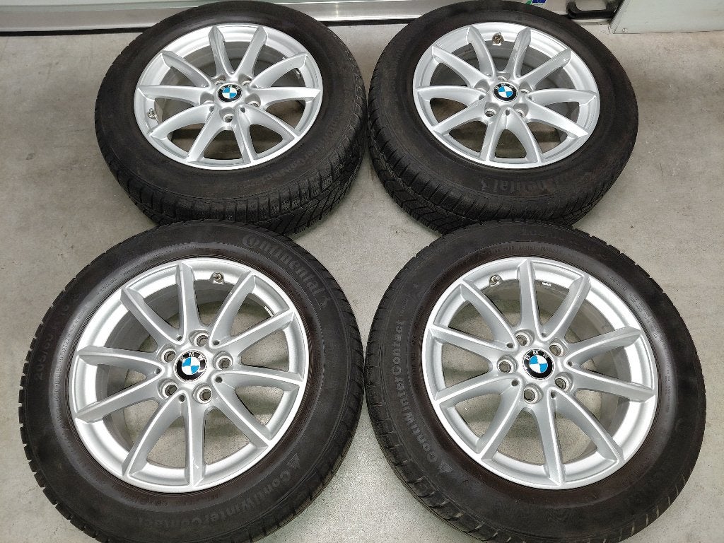 16 inch velgen met winterbanden BMW 2-serie Tourer F45 F46, Ophalen