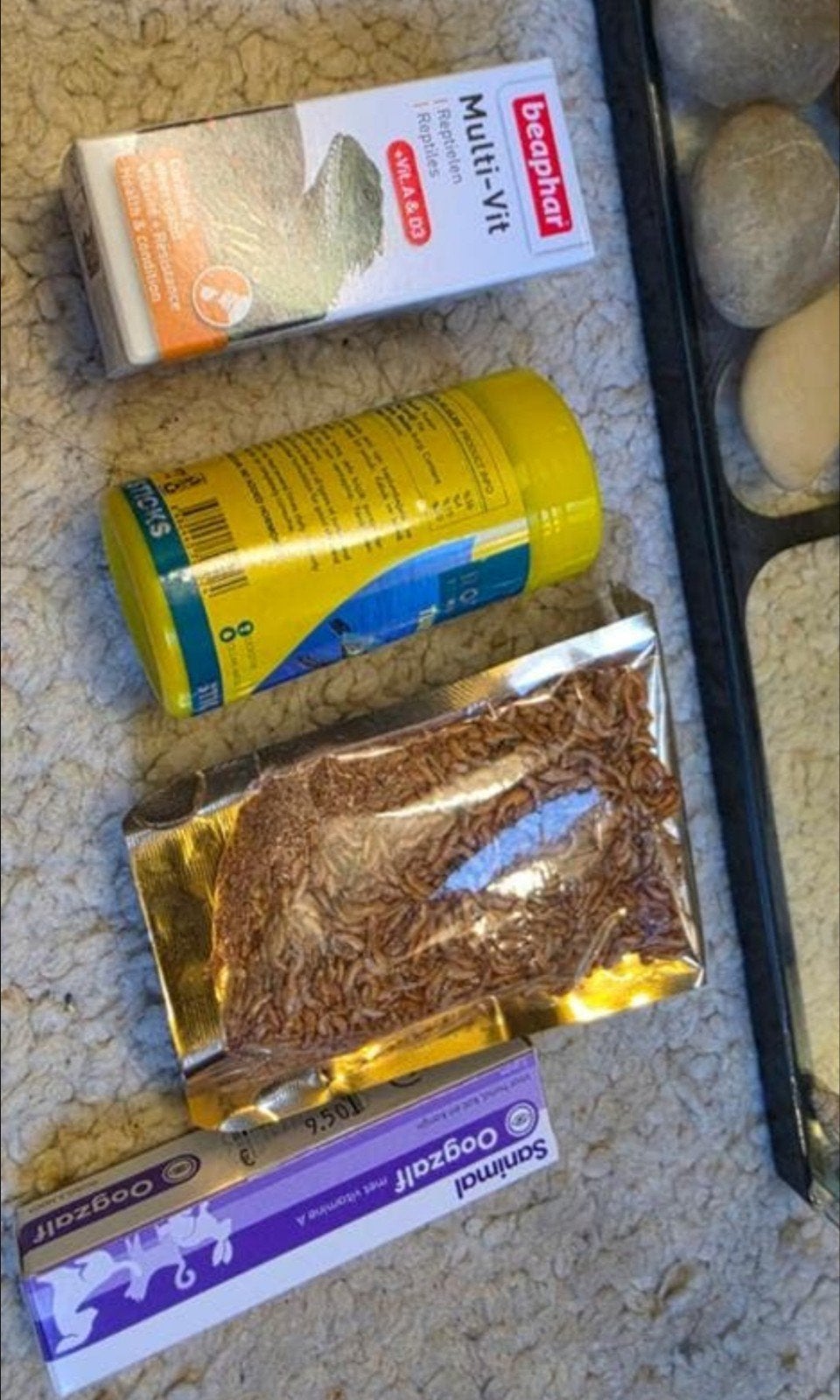Aquarium met accessoires, Ophalen, Gebruikt