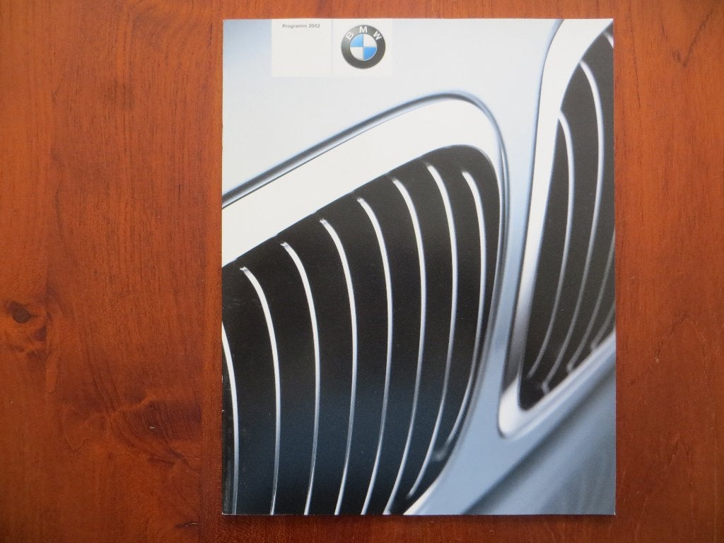 BMW Programm (2001), Ophalen of Verzenden, Nieuw, BMW