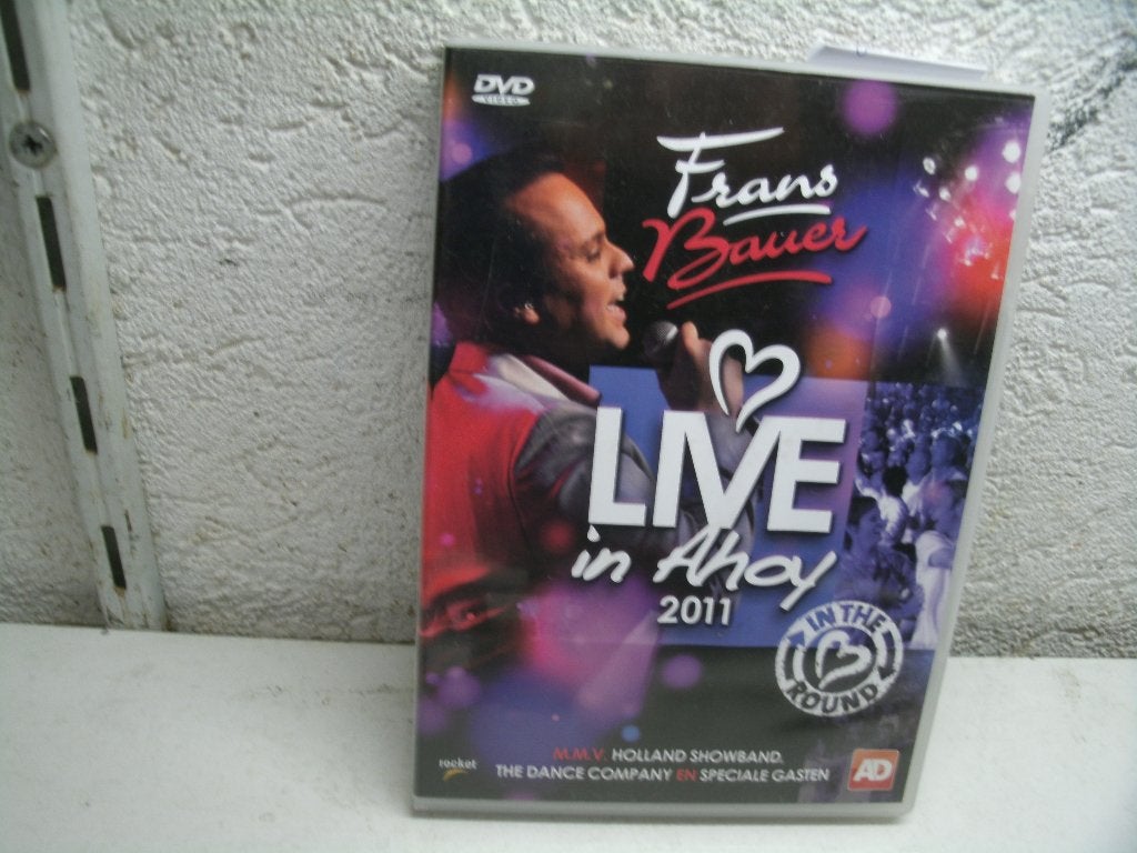 dvd 235k frans bauer live inn ahoy 2011, Alle leeftijden, Ophalen of Verzenden, Zo goed als nieuw