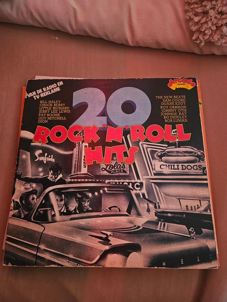 Vintage LP's: Rock 'n Roll, Disco, Power Hits, Top 100, Ophalen, Gebruikt, Complilatie, 1970 - 1979