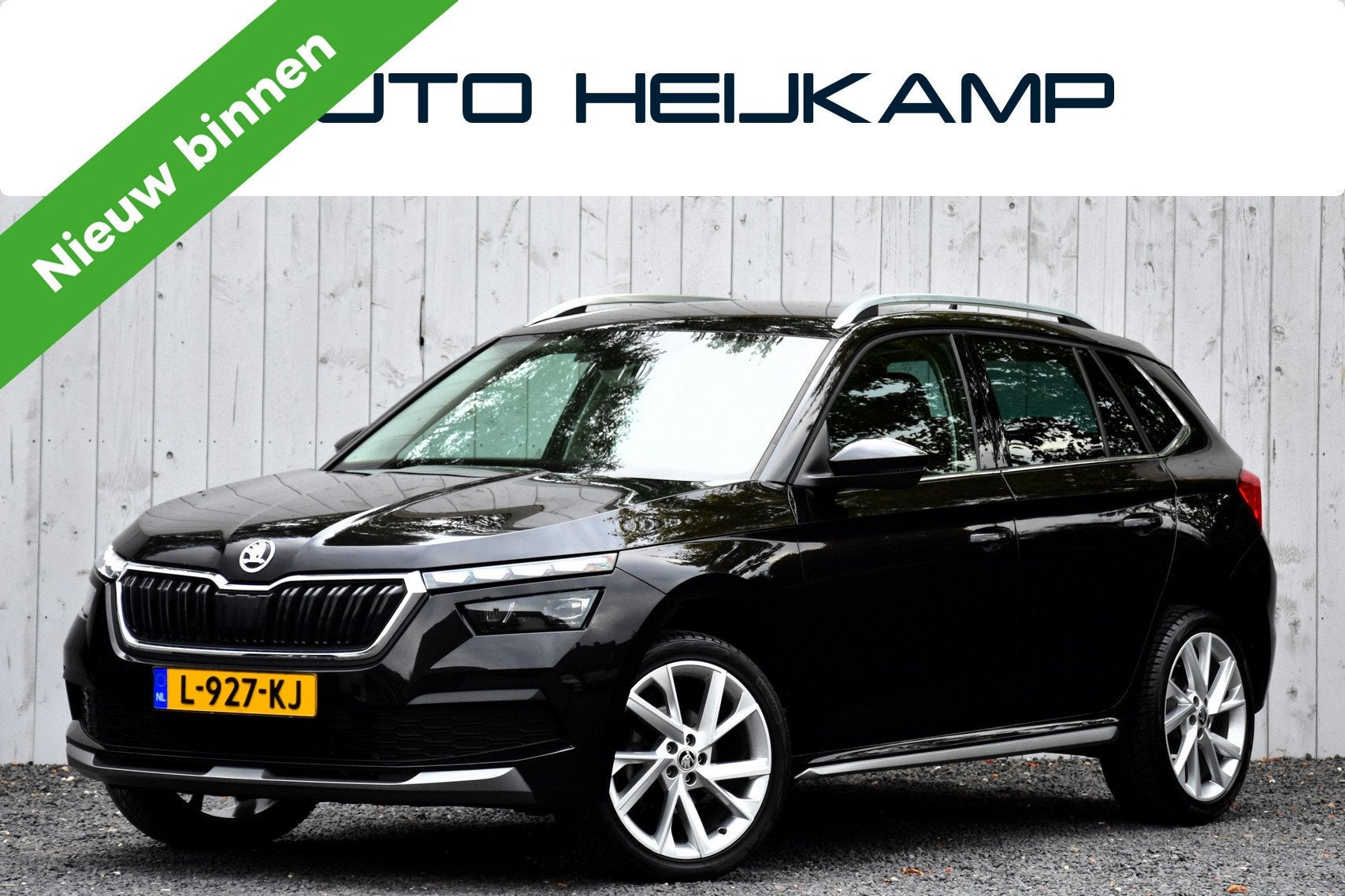 Skoda Kamiq 1.5 TSI ACT Business Edition | Automaat | Led |, Auto's, Stof, 4 cilinders, 150 pk, Zwart