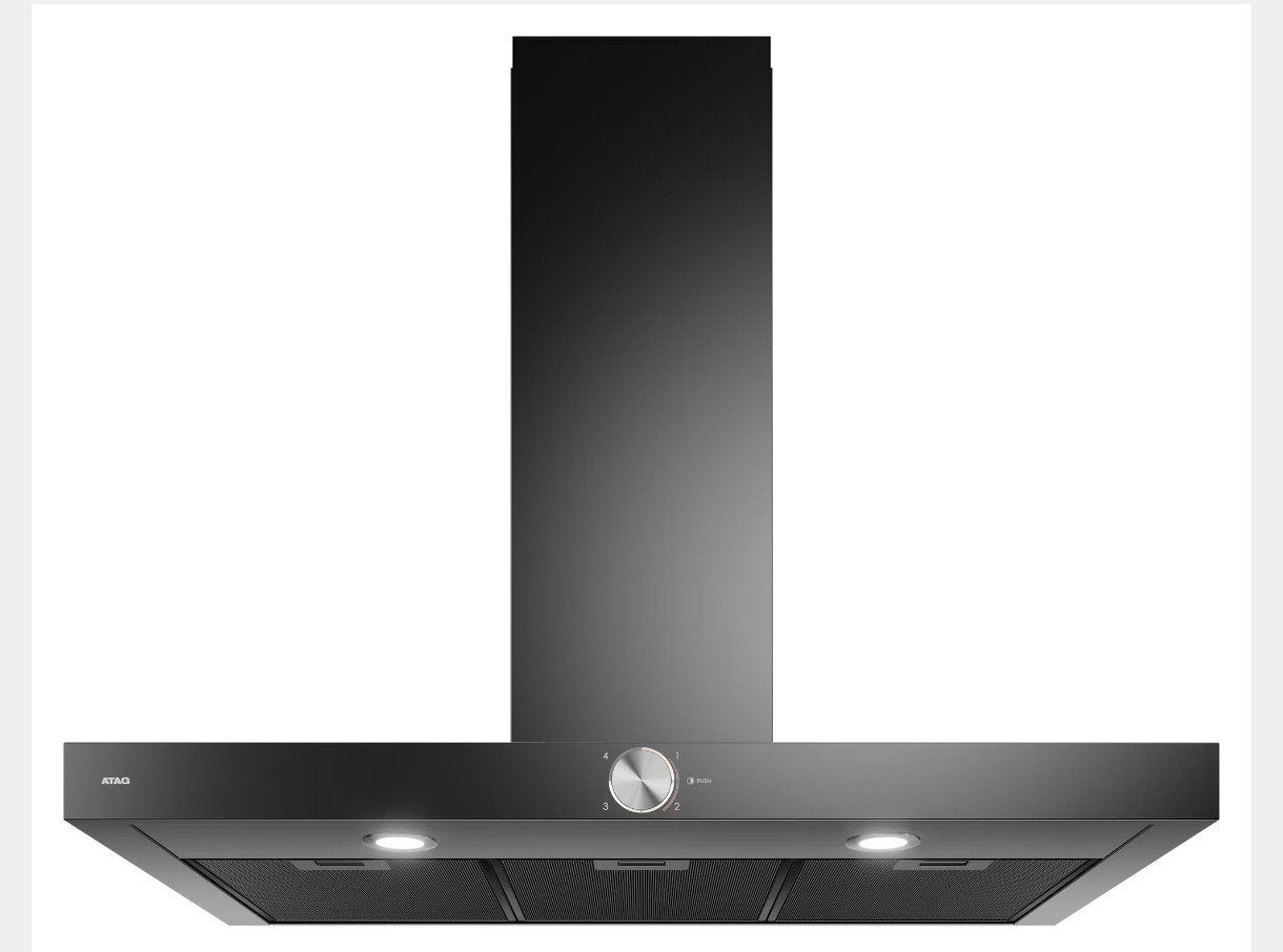 ATAG afzuigkap - WS90292JM - 90 cm – Nieuw in doos, Ophalen, Nieuw, 600 tot 800 m³ per uur, Wandschouwkap