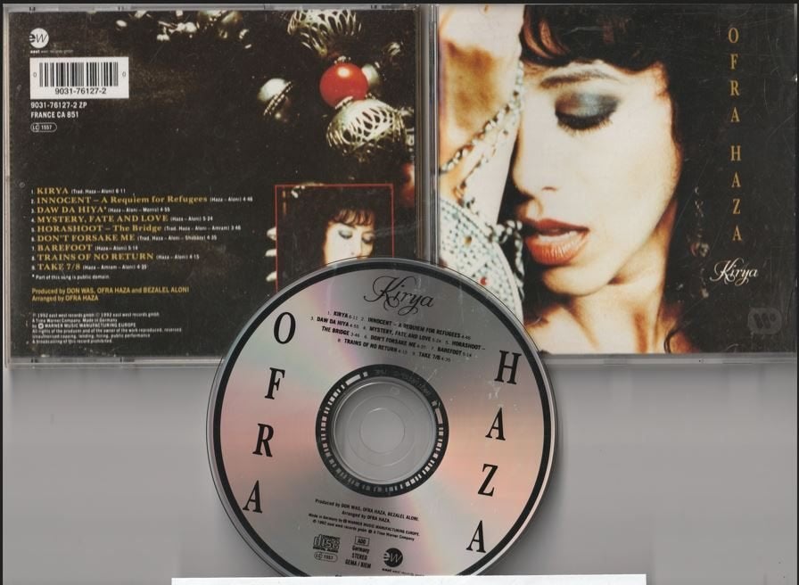 Ofra Haza - Kirya, Cd's en Dvd's, Ophalen of Verzenden, Zo goed als nieuw, Arabisch