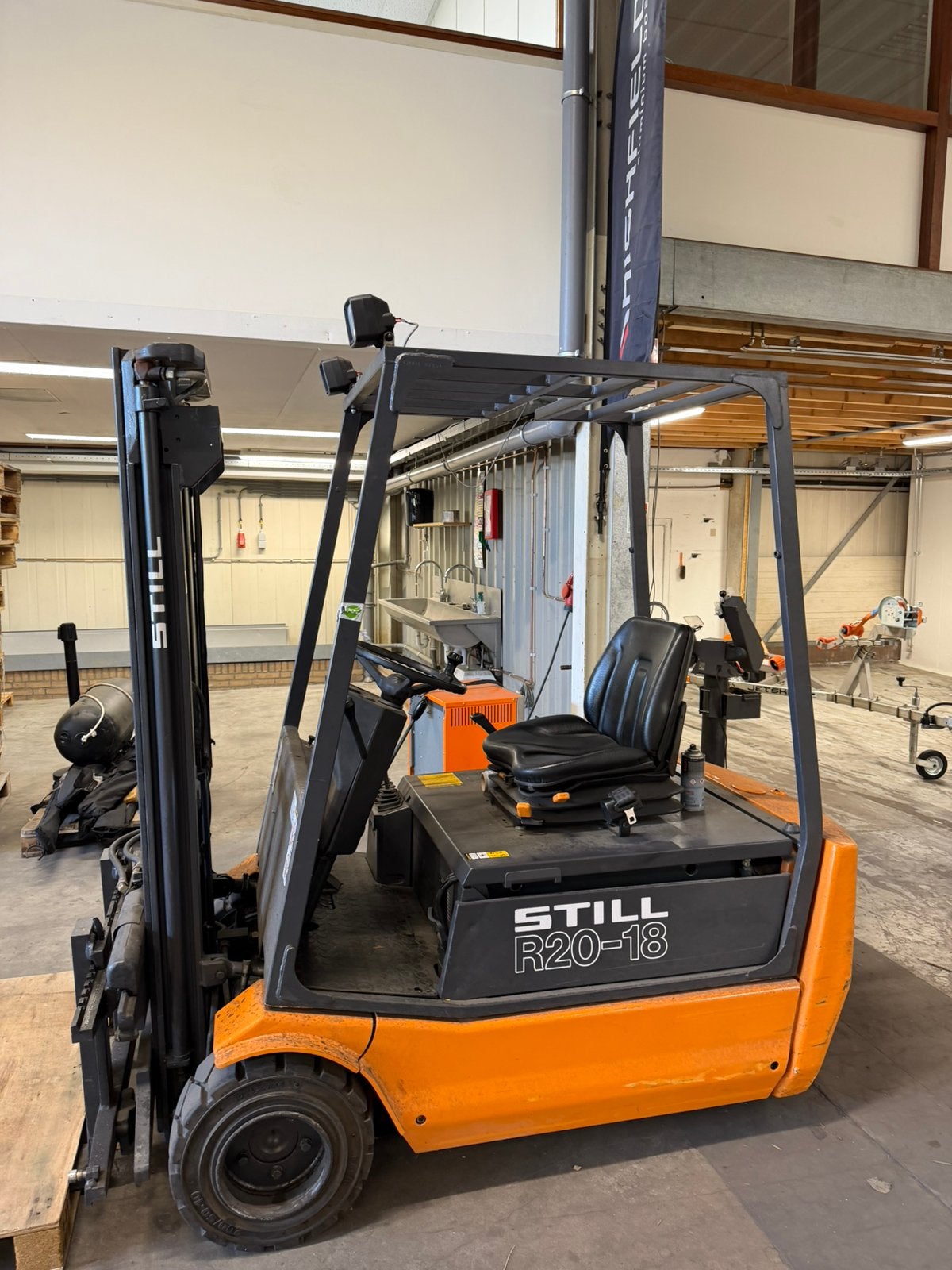 Still heftruck R20-18 incl. Lange lepels, Zakelijke goederen, 1000 tot 2000 kg, Ophalen, Elektrisch, Heftruck