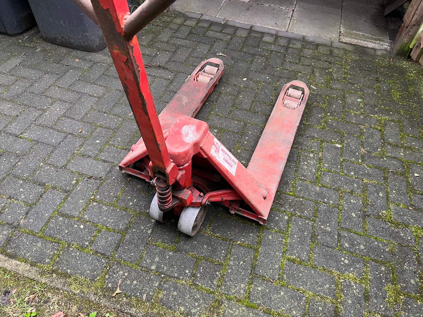 P wagen, Ophalen, Gebruikt