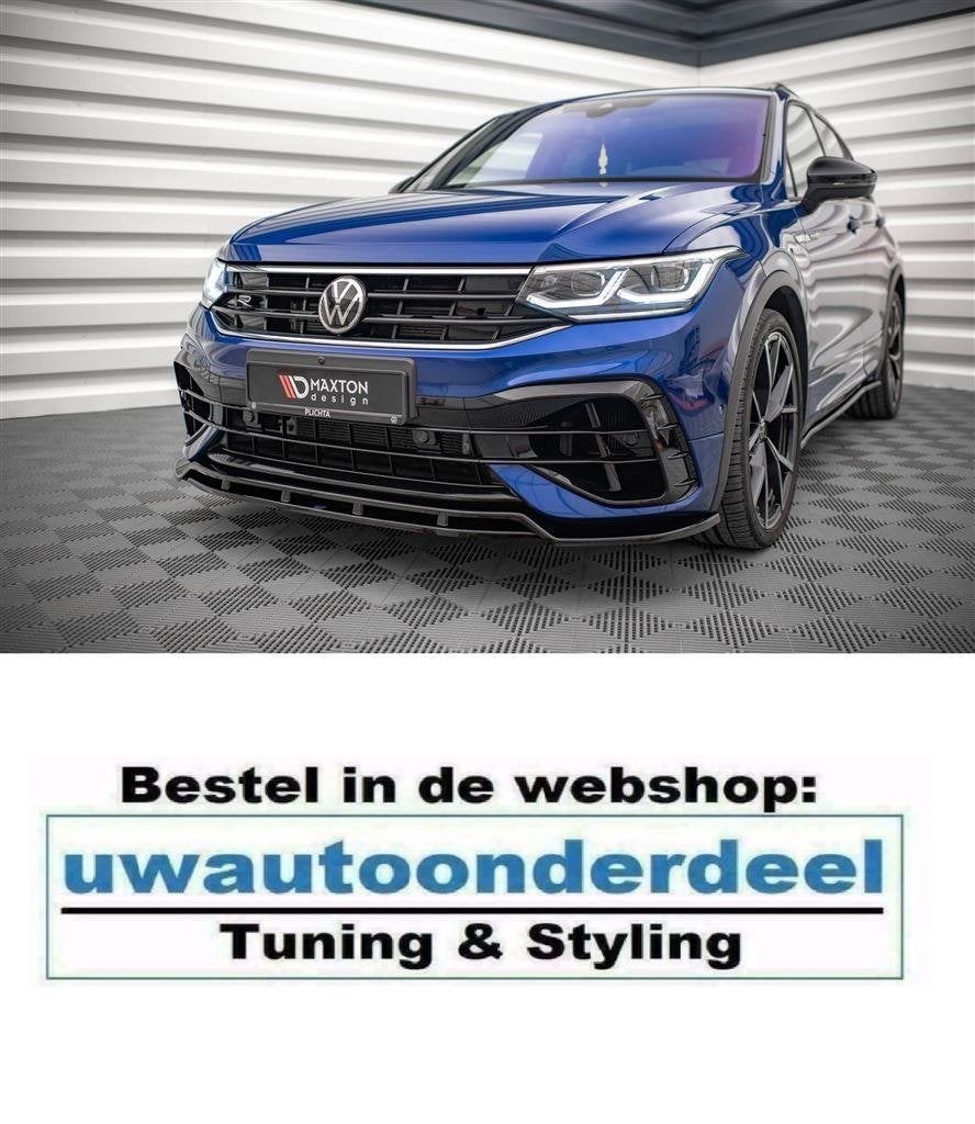 Maxton Design Spoiler Splitter Geschikt Voor Tiguan R Line F, Verzenden, Automotive Parts, A.parts@hotmail.nl, Trasmolenlaan 12 3447 GZ Woerden