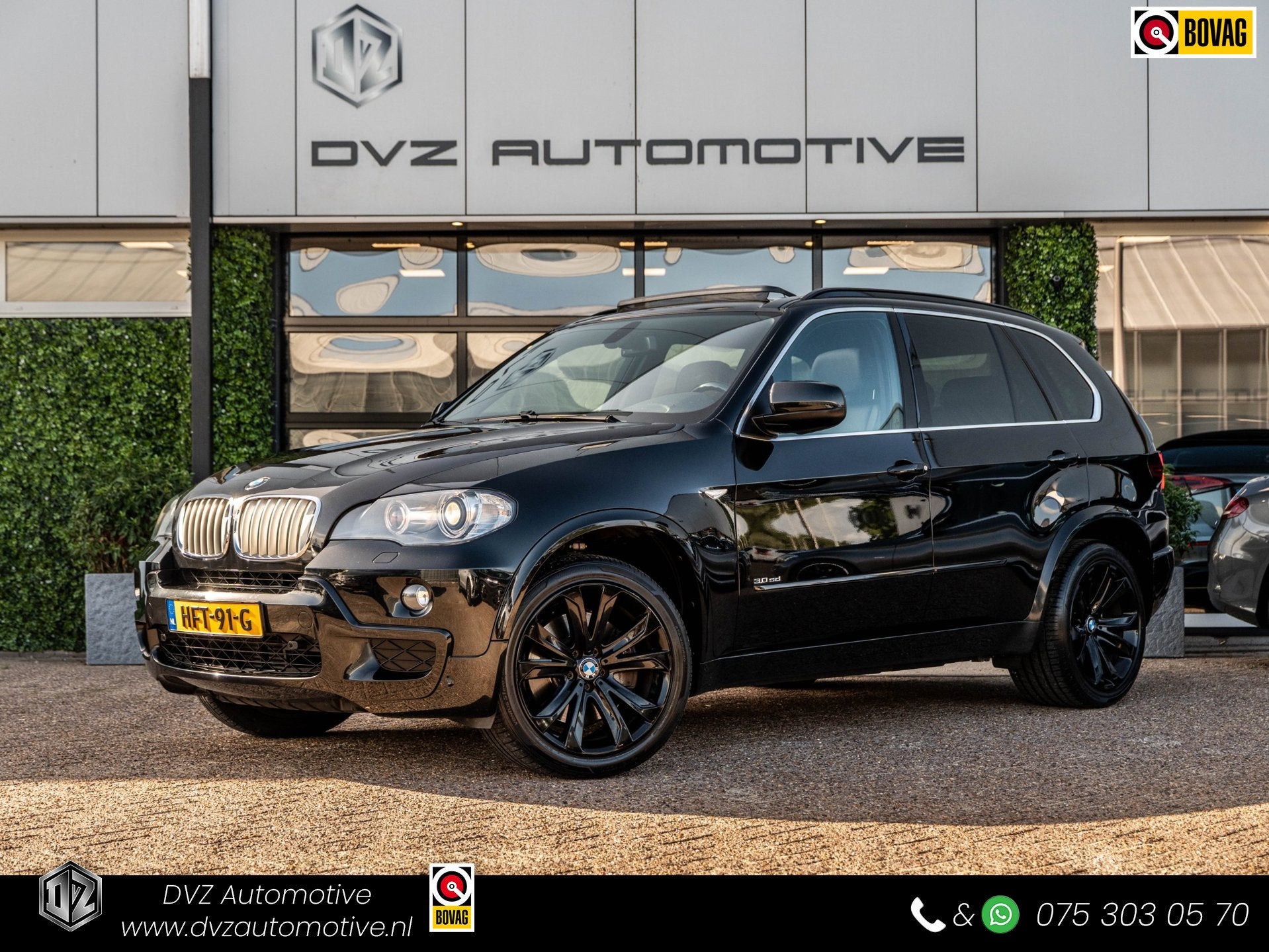 BMW X5 3.0sd | M-Sport | Pano | Leder | Navi | Youngtimer, Auto's, 2820 kg, Gebruikt, 2993 cc, Met garantie (alle)