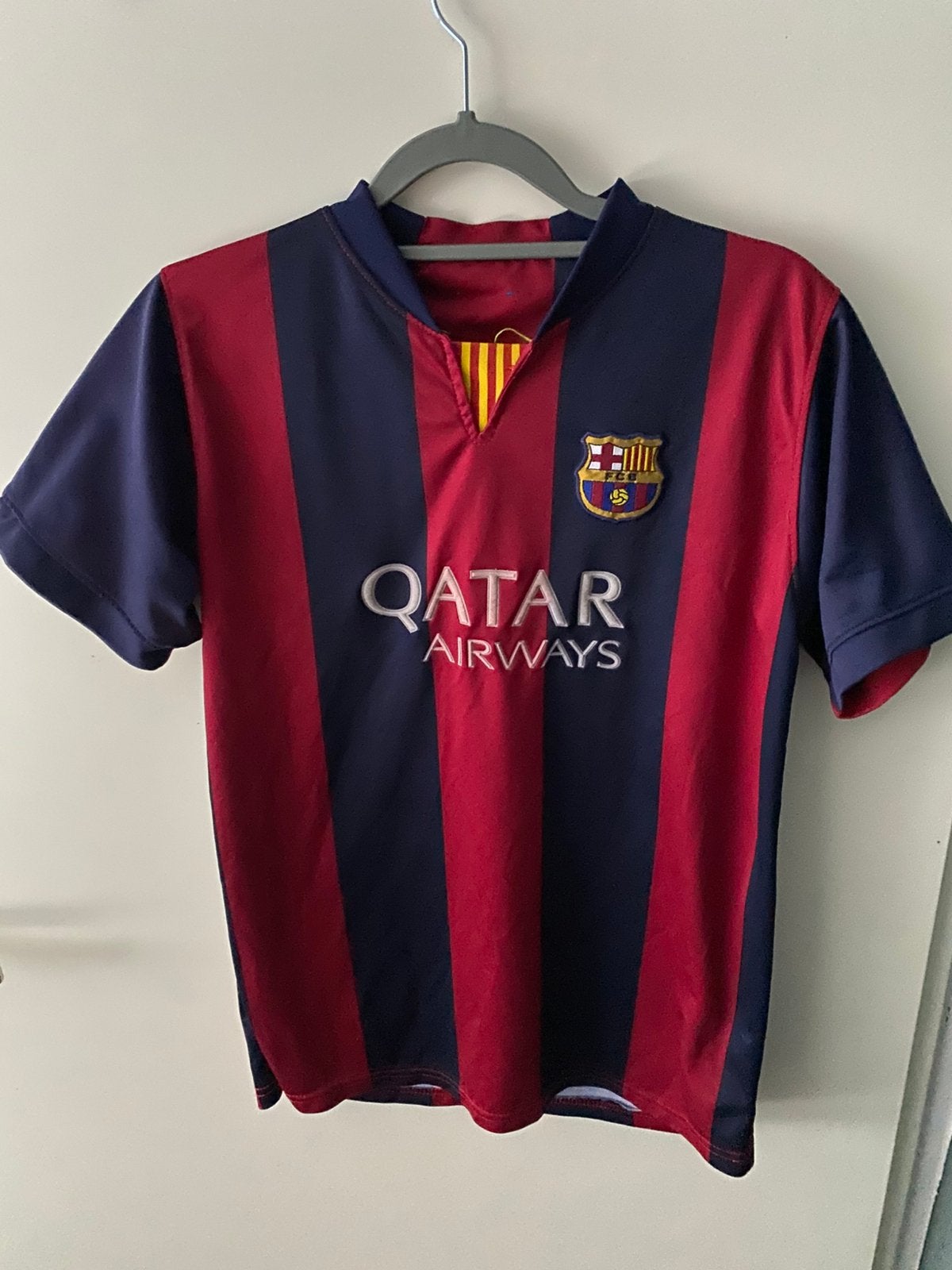 Fc Barcelona shirt maat XS, Maat XS of kleiner, Ophalen of Verzenden, Zo goed als nieuw, Shirt