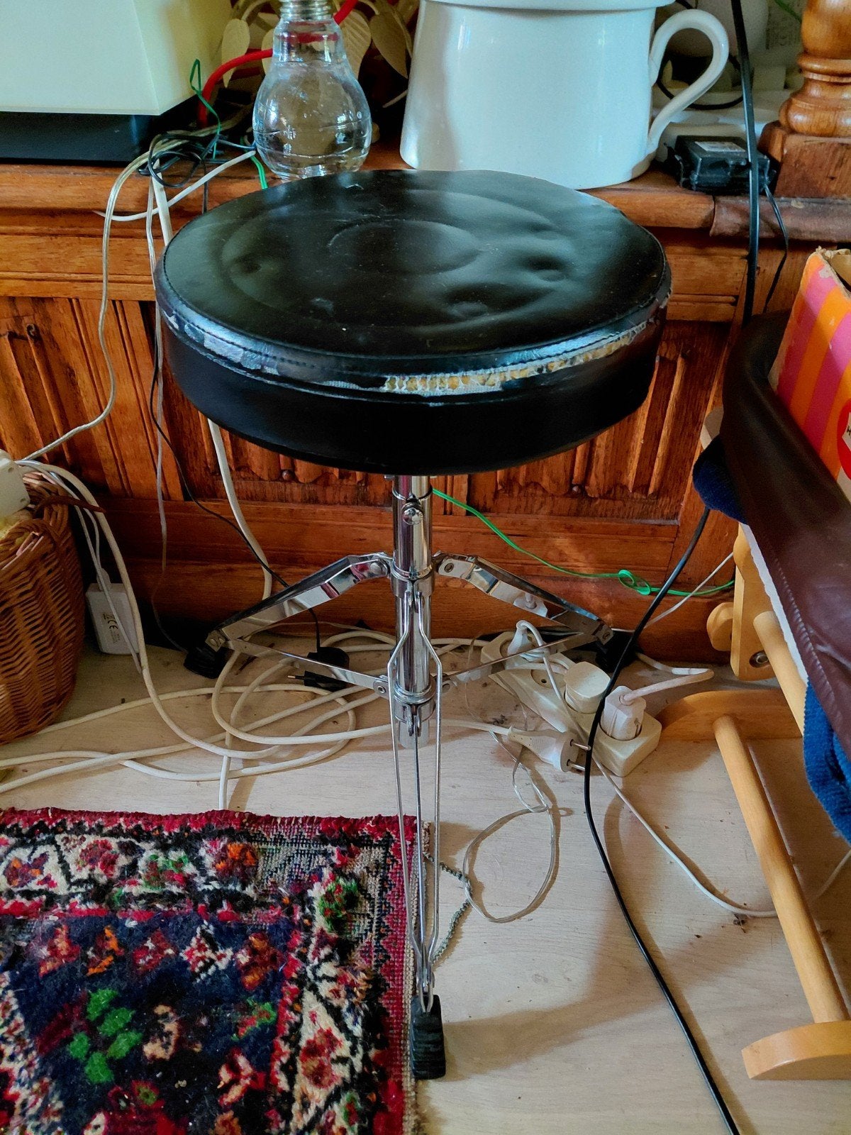 drumkruk, Muziek en Instrumenten, Drumstellen en Slagwerk, Ophalen of Verzenden, Gebruikt, Overige merken