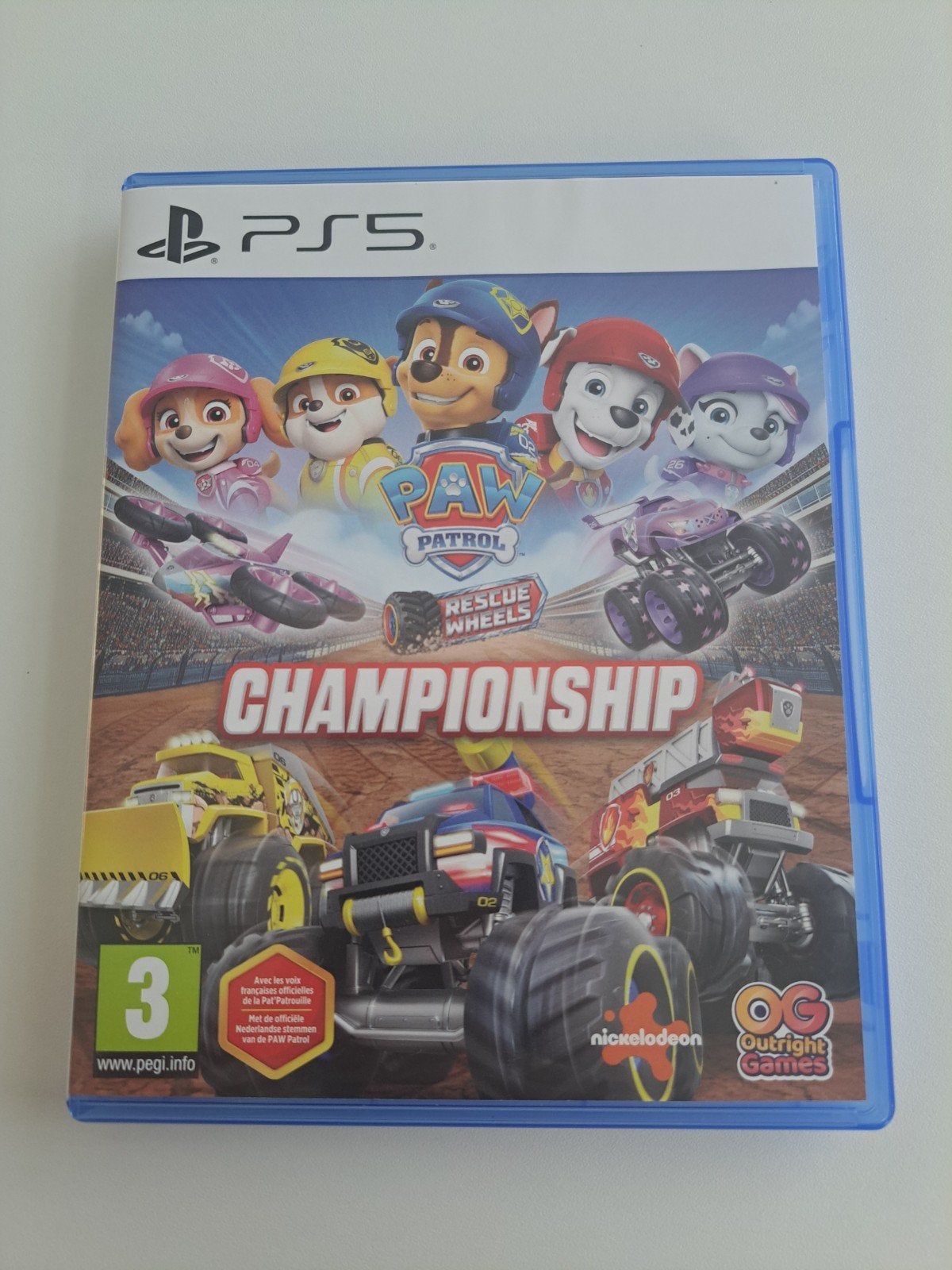 Paw Patrol Rescue Wheels Championship PS5, Spelcomputers en Games, Racen en Vliegen, 2 spelers, Ophalen of Verzenden, Zo goed als nieuw