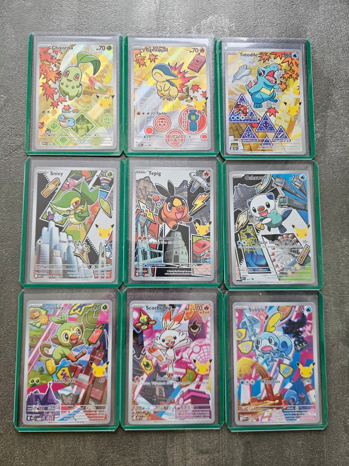 Pokémon First Partner serie 2 - Complete set - Gen 2, Ophalen of Verzenden, Zo goed als nieuw, Meerdere kaarten