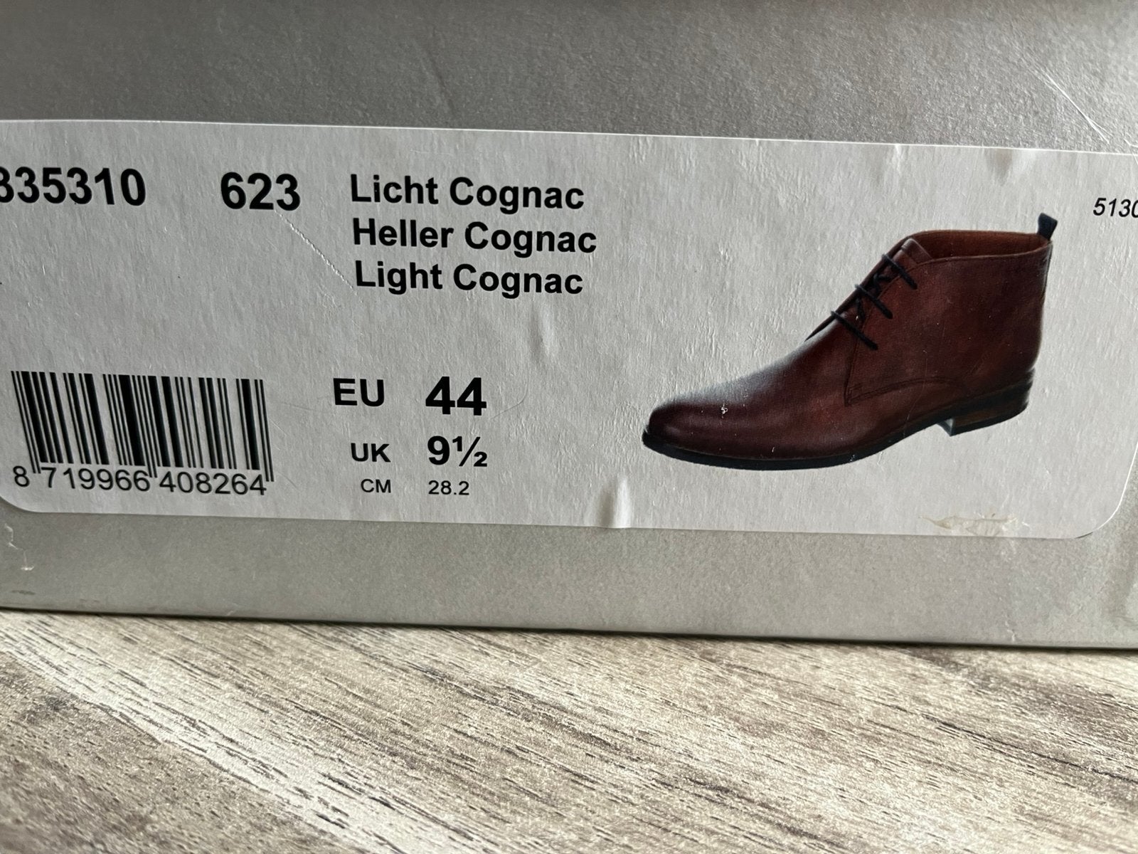 Van Lier halfhoge veter schoen maat 44, Ophalen, Overige kleuren, Nieuw, Veterschoenen