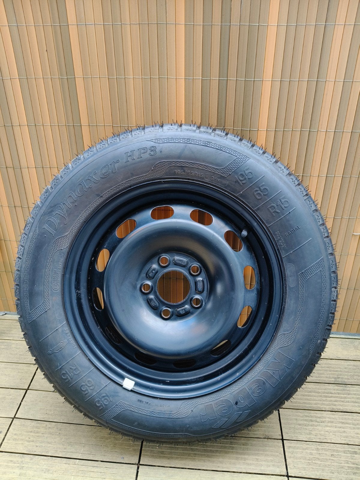 Reservewiel op nieuwe velg 5x112 ET52.5, Auto-onderdelen, 15 inch, Banden en Velgen, Nieuw, Ophalen of Verzenden