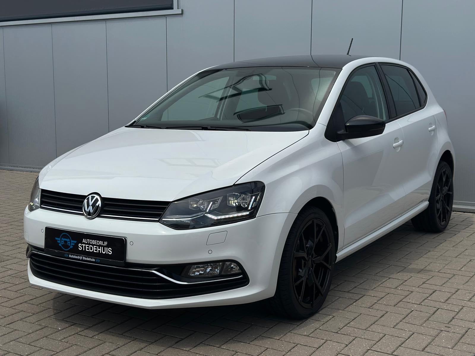 Volkswagen Polo 1.2 TSI Highline Navi | cruisecontrol | Airc, Stof, Gebruikt, 4 cilinders, Wit