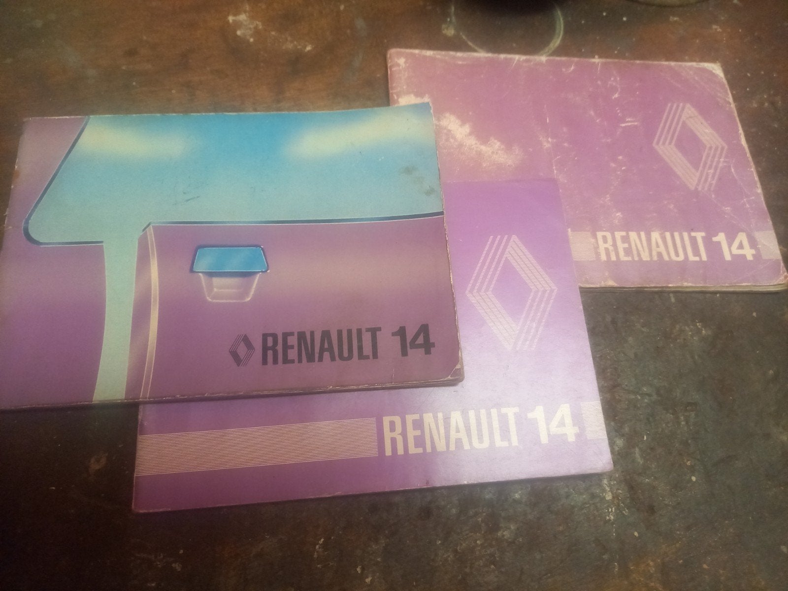 3x Instruktieboekje RENAULT 14 TL -GTL -TS  1979 - 1980, Ophalen of Verzenden
