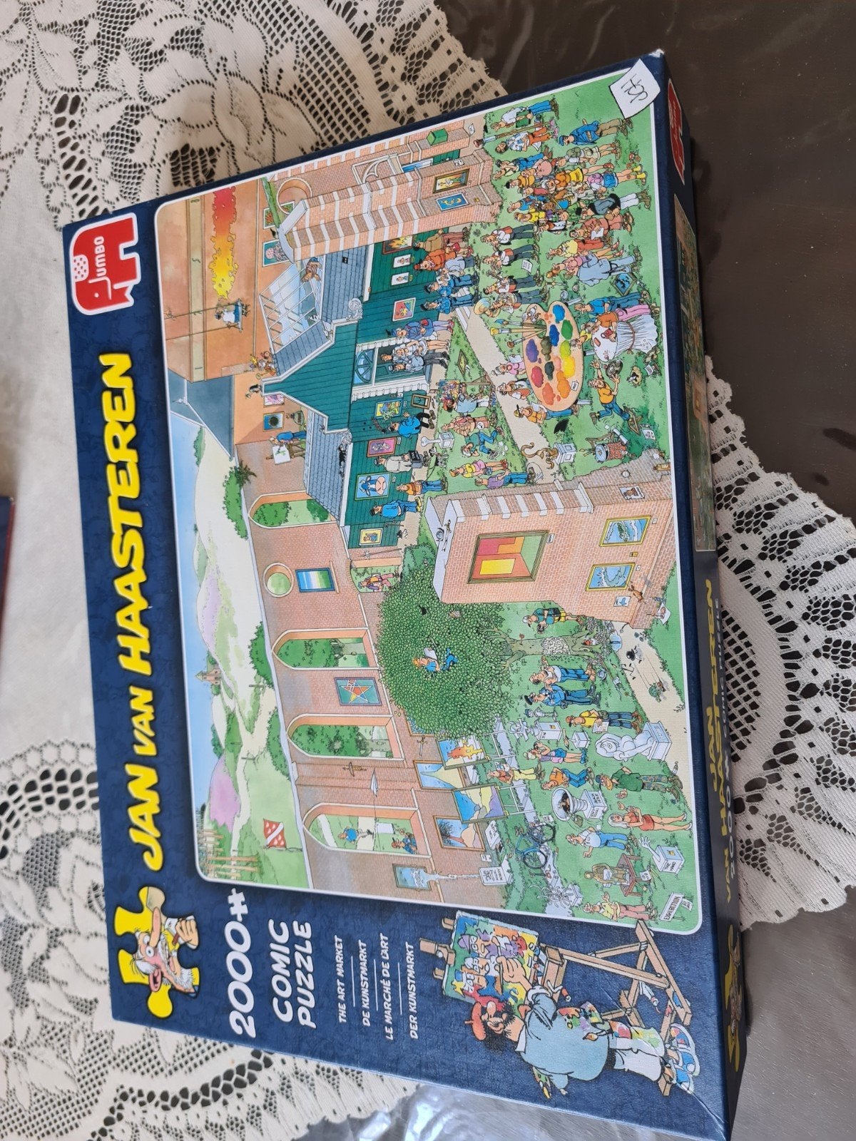 2 jan van haasteren  puzzels  te koop of te ruil, Hobby en Vrije tijd, Ophalen, 500 t/m 1500 stukjes, Zo goed als nieuw