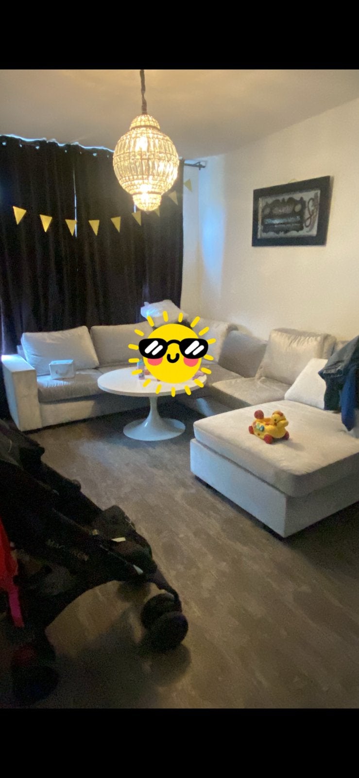 Bank suede zilver nog netjes weg vanwege renovatie, Huizen en Kamers, Kamers te huur