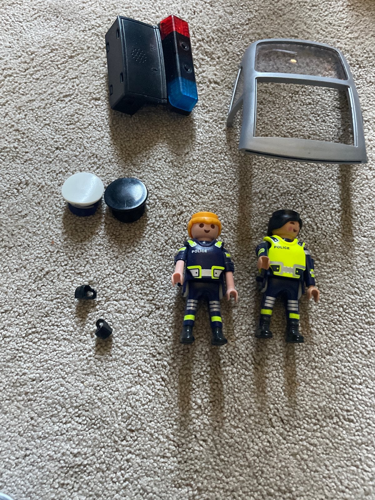 Playmobil Porsche 911 Carrera 4S Politieauto met Figuren, Ophalen, Zo goed als nieuw