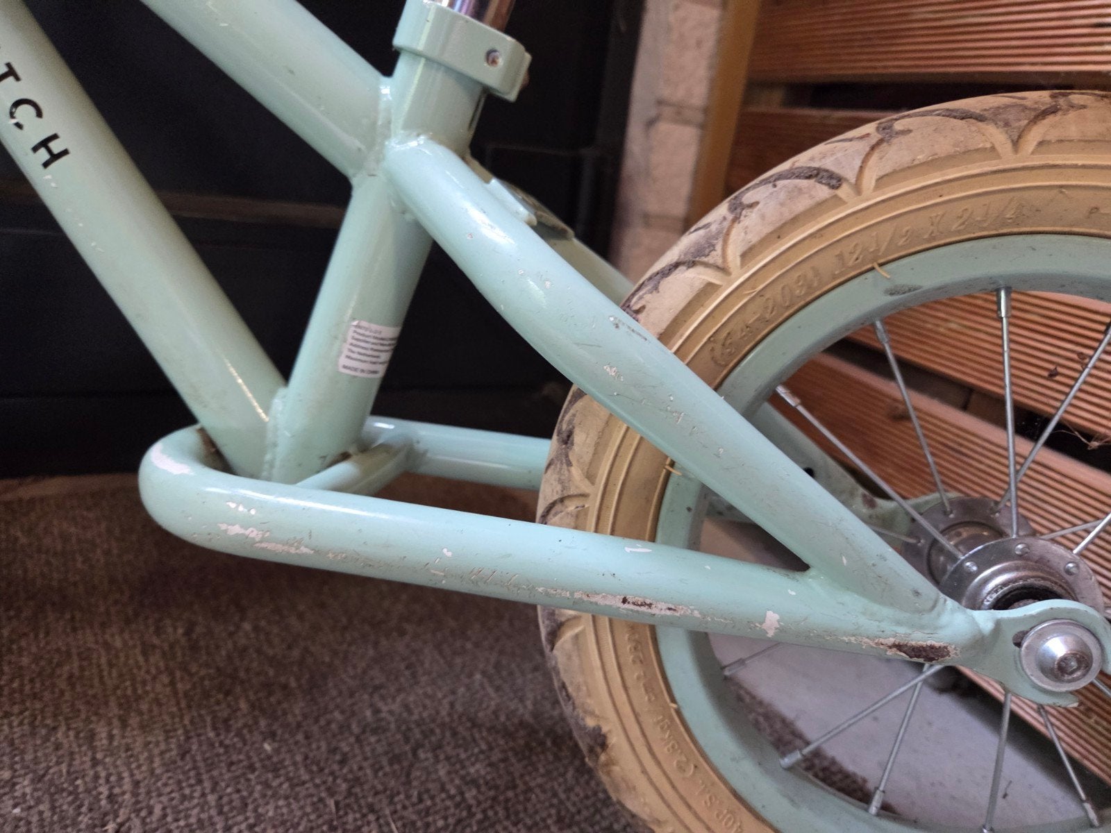 Foto 6 van Little Dutch loopfiets - Mintgroen