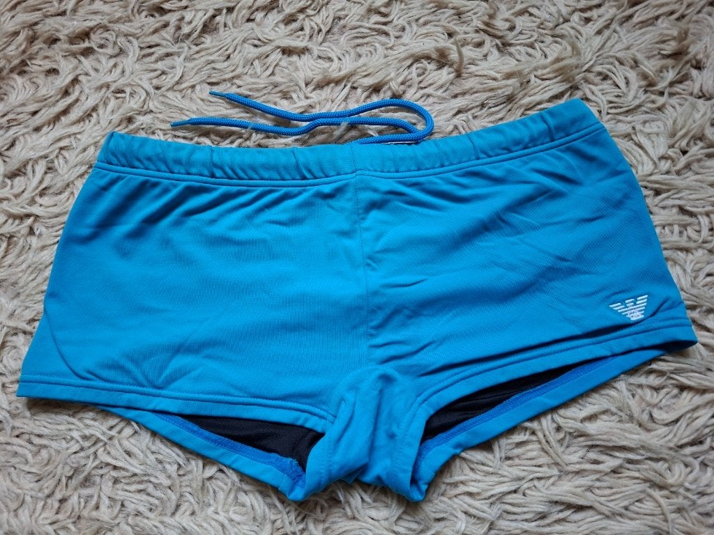 Armani Zwembroek/zwemshort/swimshort/hipster Mt M/50, Armani, Ophalen of Verzenden, Zwemshort, Maat 48/50 (M)