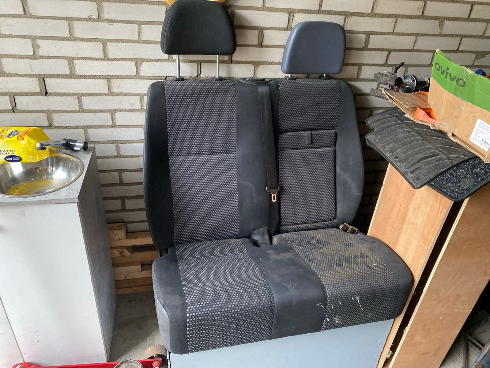 Mercedes-Benz Sprinter bijrijdersbank - Gebruikt, Ophalen of Verzenden, Gebruikt, Mercedes-Benz